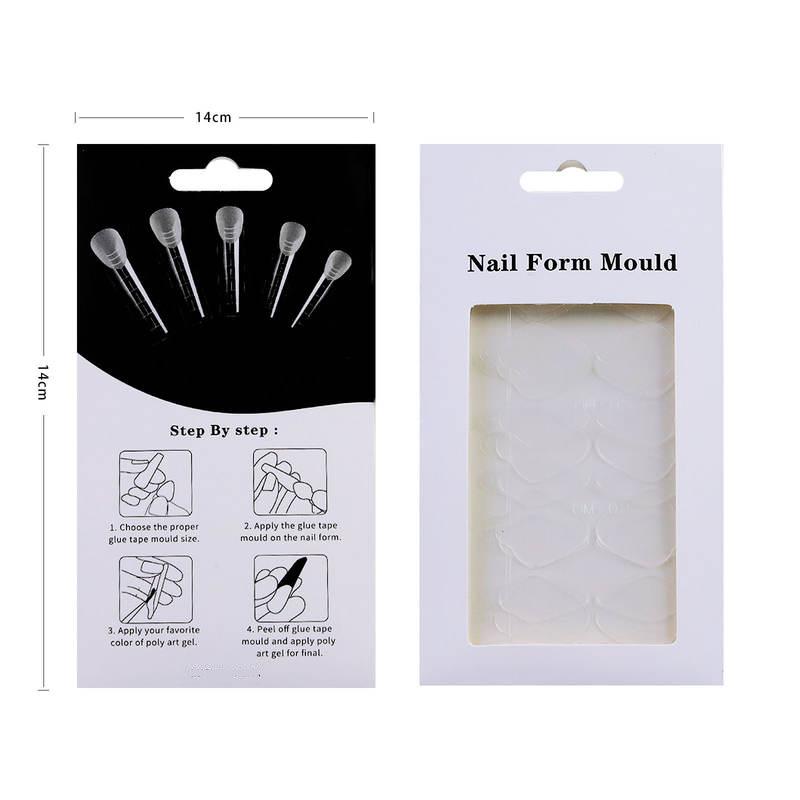 Glue Tape Moulds For Nail Dual Forms