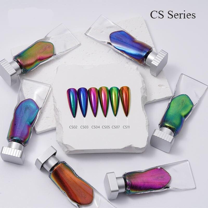 24 Colors Chrome Liquid Powder-Metallic Effect - Limegirlstore