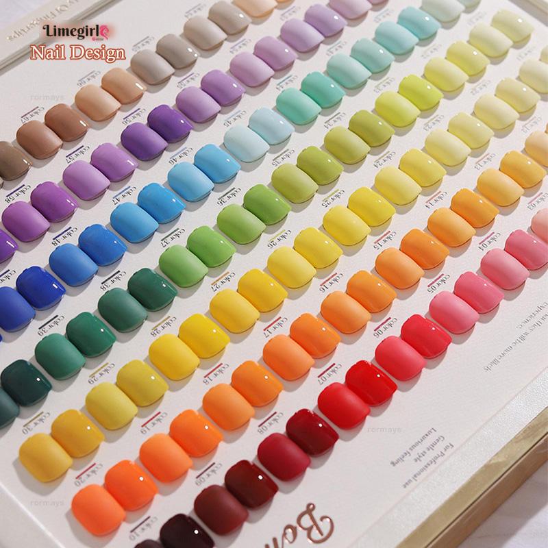 Rormays Iridescence 88 Color gel Polishing Set Varnish Mixed Color Bare Varnish Matte Top Soak LED UV Nail Art Factory Wholesale