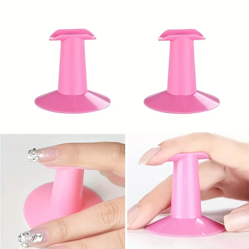 Plastic Finger Bracket Support Frame, Professional Manicure Finger Bracket for Painting Salon DIY Finger Practical Bracket Desig