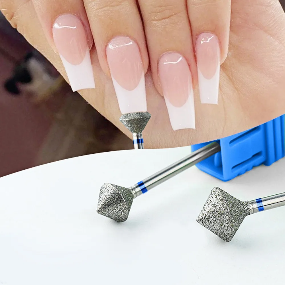 1Pcs Diamond Nail Drill Bits Rotary Cuticle Clean Burr 3/32