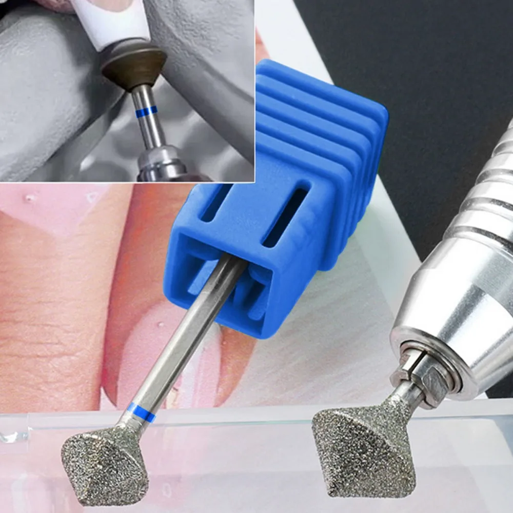 1Pcs Diamond Nail Drill Bits Rotary Cuticle Clean Burr 3/32