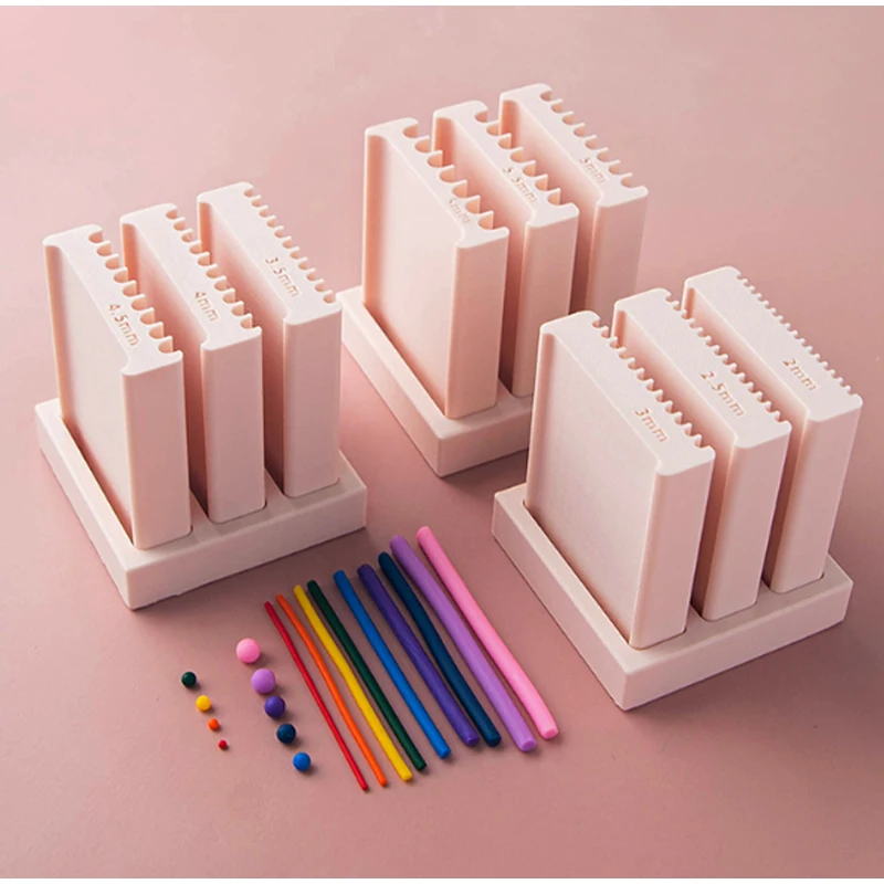 2 In 1 Round Bead Tool Clay Bead Rolling Tools For Polymer Clay DIY Craft Bead Making Tool For Sizes 2mm-4.5mm Ceramic Clay Ball 2 In 1 Round Bead Tool Clay Bead Rolling Tools For Polymer Clay DIY Craft Bead Making Tool For Sizes 2mm-4.5mm Ceramic Clay Ball